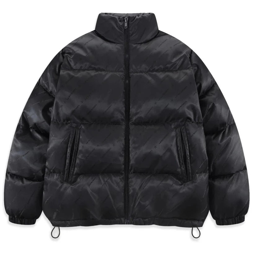 Cropped - All Over Monogram Puffer Jacket